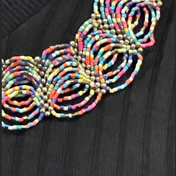 08.16.25_19 NWT Time and Tru mulitcolor beaded necklace - Picture 2 of 4